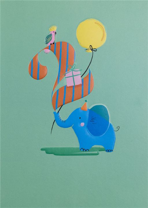 2ND BIRTHDAY ELEPHANT