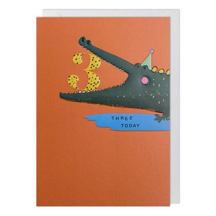 3RD BIRTHDAY CROCODILE