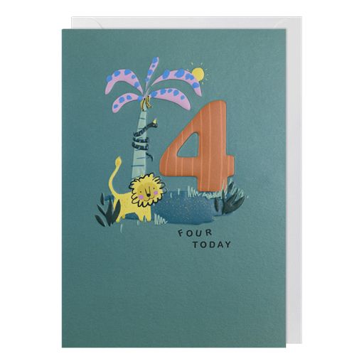 4TH BIRTHDAY LION