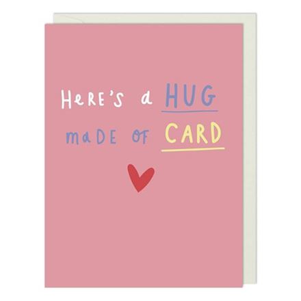 HUG MADE OF CARD